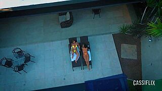 Watch my friend's boyfriend eat my ass