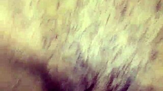 Fucking my wife in quickie ebony creampie with monster cock