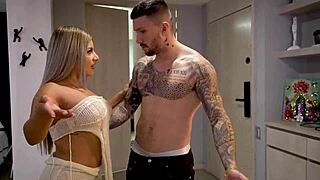 Colombian Step-Sister Bangs Cuckold Brothers While Parents Away