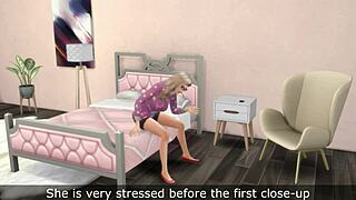 Straight Girl in Sims 4 Seduced into First Scissoring!