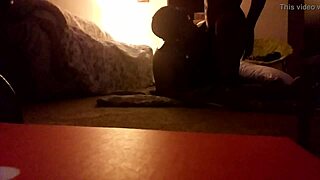 Big ass juicy brown chick gets sucked and fucked at home