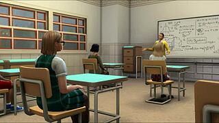 Teacher bangs his teen student in classroom, oops, didn’t mean to go that hard!!