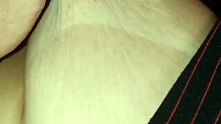 She invited me to watch Netflix and fell asleep on my lap, I secretly filmed her beautiful breasts