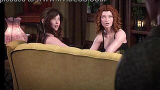 i makin two cute babes cum