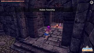 Ep5 emissary's shaved pussy eaten by curvy monster cock