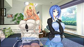 Akumeru family explores the harem route in part four with stepsis sandwich scenario