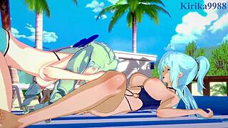 Saint-Germain Fucks Cagliostro Futanari