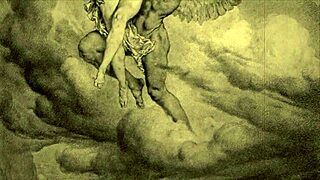 is this caged slave getting pussyfucked by her master?