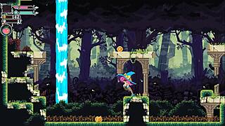 in flip witch, monster girl uses huge sextoy