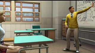 Teacher bangs his teen student in classroom, oops, didn’t mean to go that hard!!