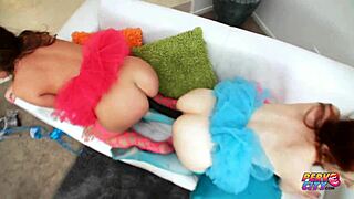 Pervcity lesbian anal play maddy violet with toys orgasm 😈🍑