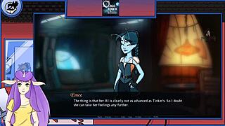 once upon a time in a cartoon world, a blonde princess with small tits met a redhead in an anime adventure part 10