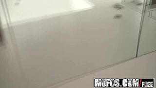 Sweet wet and tight callie cyprus sucking cock for pervs on patrol?