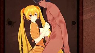 sexy hatsune miku - halloween 2021 remix - vocaloid 3d hentai 😍