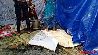 Desi village wife gets wild outdoor banging on the ranch