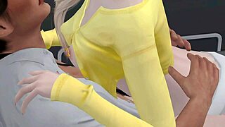 Yo, my boss banging my wife in a car at a private parking lot! Hot Sims4 action! 🔥