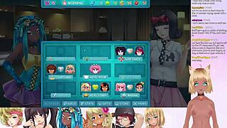 Vtuber Lewdneko Plays Huniepop 2 Double Date Part 6
