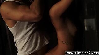 Korea Foot Slave Petite 18+ Tattooed Gina Valentina in Bondage