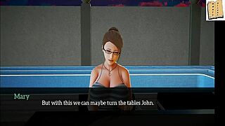 My new family episode 15 featuring teen 18+ and milf in office with big cock