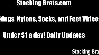 Let Me Lick Every Inch of Your Sexy Pantyhose Now!