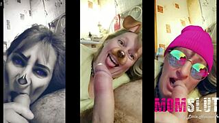 Blonde Mature Woman Sucking And Giving Blowjob Like A Young Eighteen Plus Slut In Homemade Video