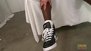 i'm the horny nurse sucking this monster cock