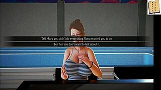 My new family episode 15 featuring teen 18+ and milf in office with big cock