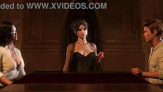 hardcore banging in treasure of nadia game scenes!