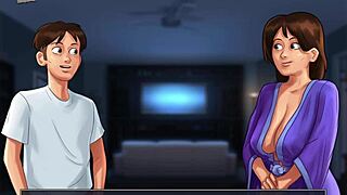 Summertime saga 77 big tits ass cartoon milf game big ass cock anime hentai homemade