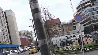 Guy Picks Up Blonde For POV Fuck