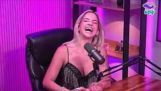 Little Blonde Strips Naked in the Studio 😏