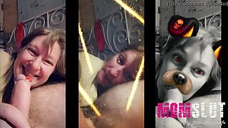 Blonde Mature Woman Sucking And Giving Blowjob Like A Young Eighteen Plus Slut In Homemade Video