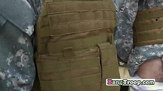 Army soldiers in steamy outdoor orgy—join us?