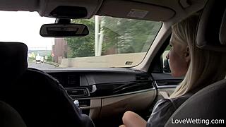 Vanessa Hell Pissing Outdoors in Public Solo Softcore Scene