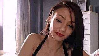 Masha Undresses Sensually