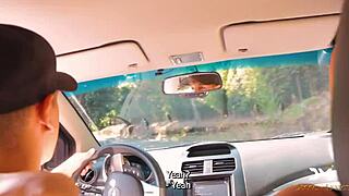 公共场合操情人和修理工 饥渴3P超刺激