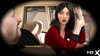 not wearing panties in fashion business game 😜