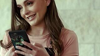 Fun in the shower with teen amateurs