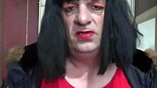 Part 1 of my old red and black masturbation machine in action.