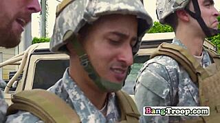 Army soldiers in steamy outdoor orgy—join us?