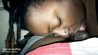 hubby busted jizz on my face while ass ate 😋