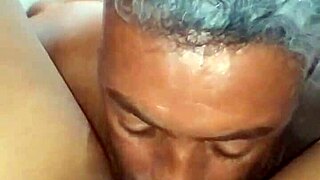 I lick her pussy and fuck her, and with me she's even younger.