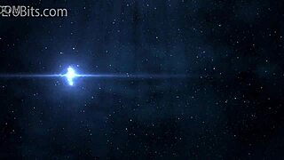 The visitor encounters a sci-fi futanari in 3d animation fantasies