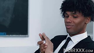 ebony dudes adrian hart and tony genius ditch books for hot fucking 😏