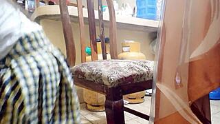 Why masturbate alone when padrastro's near?