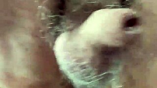 Intense gagging and choking deepthroat