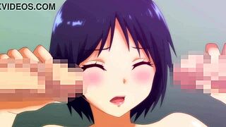 Anime hentai compilation featuring blowjobs and big tits part 30