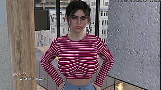 surprise handjob after a shower perfect body