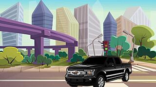 Can Petite Ama Rio Handle Sloppy Public Blowjob in Car?