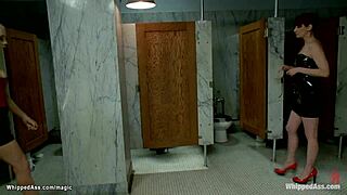 Can three lezdoms handle this busty slut?